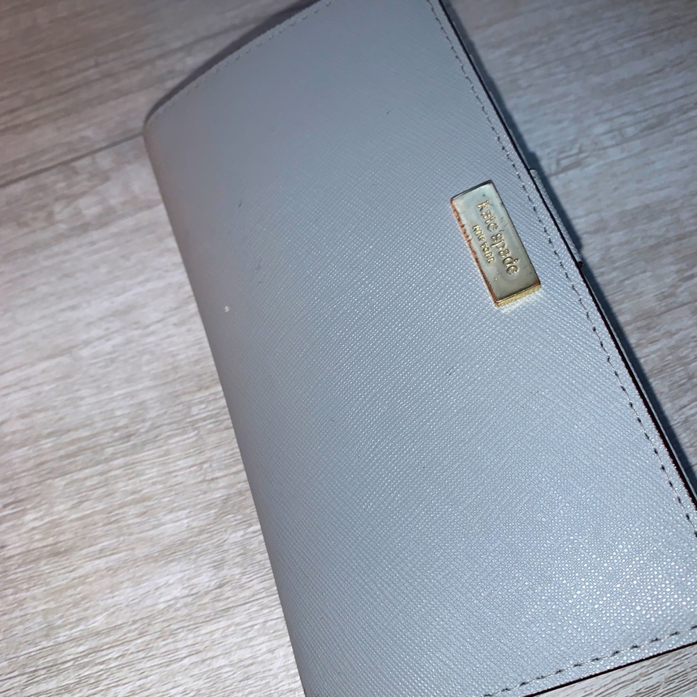 Kate Spade blue/grey wallet
